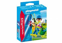 Игровой экстра-набор: Мойка окон (Playmobil, 5379pm) - миниатюра